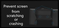 Model 3/Y Center Control Taschentuch-Aufbewahrungsbox mit Telefonhalter für Tesla (2017–2023).