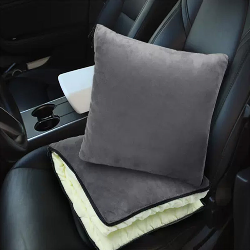 Model 3/Y/S/X Camping Pillow Portable Folding Quilt & Pillow for Tesla