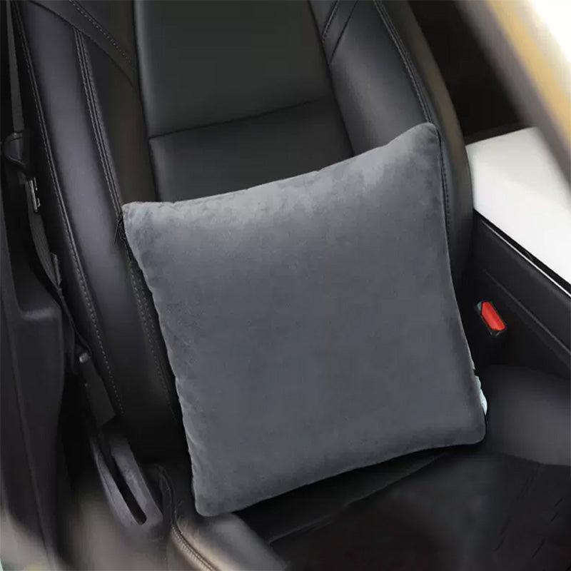 Model 3/Y/S/X Camping Pillow Portable Folding Quilt & Pillow for Tesla - Evooor