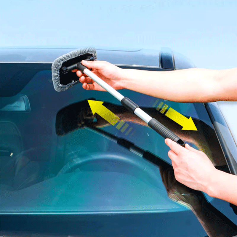 Model Y/3/S/X Windshield Defogger Brush /Glass Cleaning Brush for Tesla - Evooor