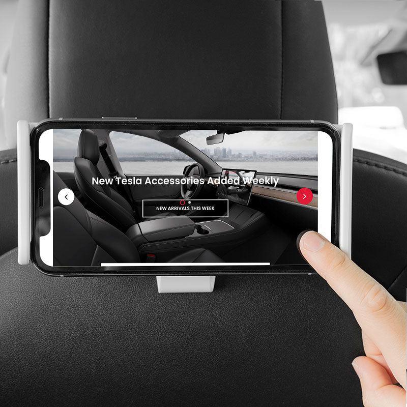 Model 3/Y Seat Back Phone & iPad Stretchable Holder for Tesla - Evooor
