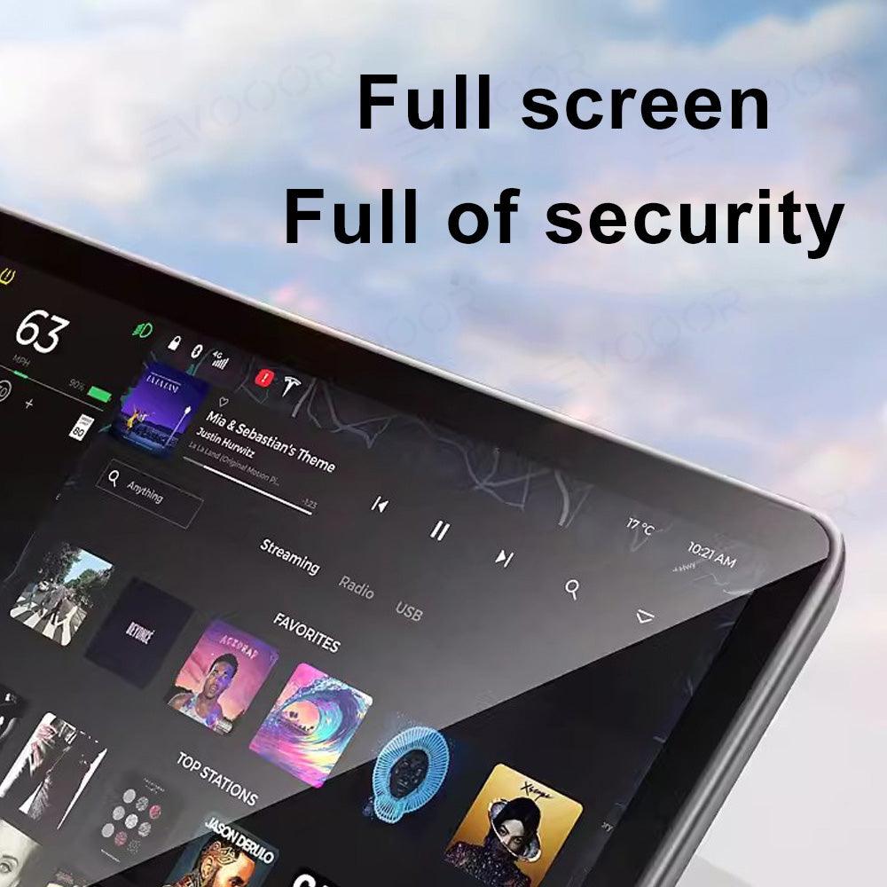 2024 Model 3 Highland Tempered Glass Screen Protector For Tesla - Evooor