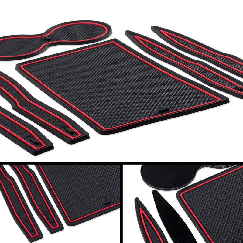 Model S Cup Door Slot Mat for Tesla(2017-2021) - Evooor