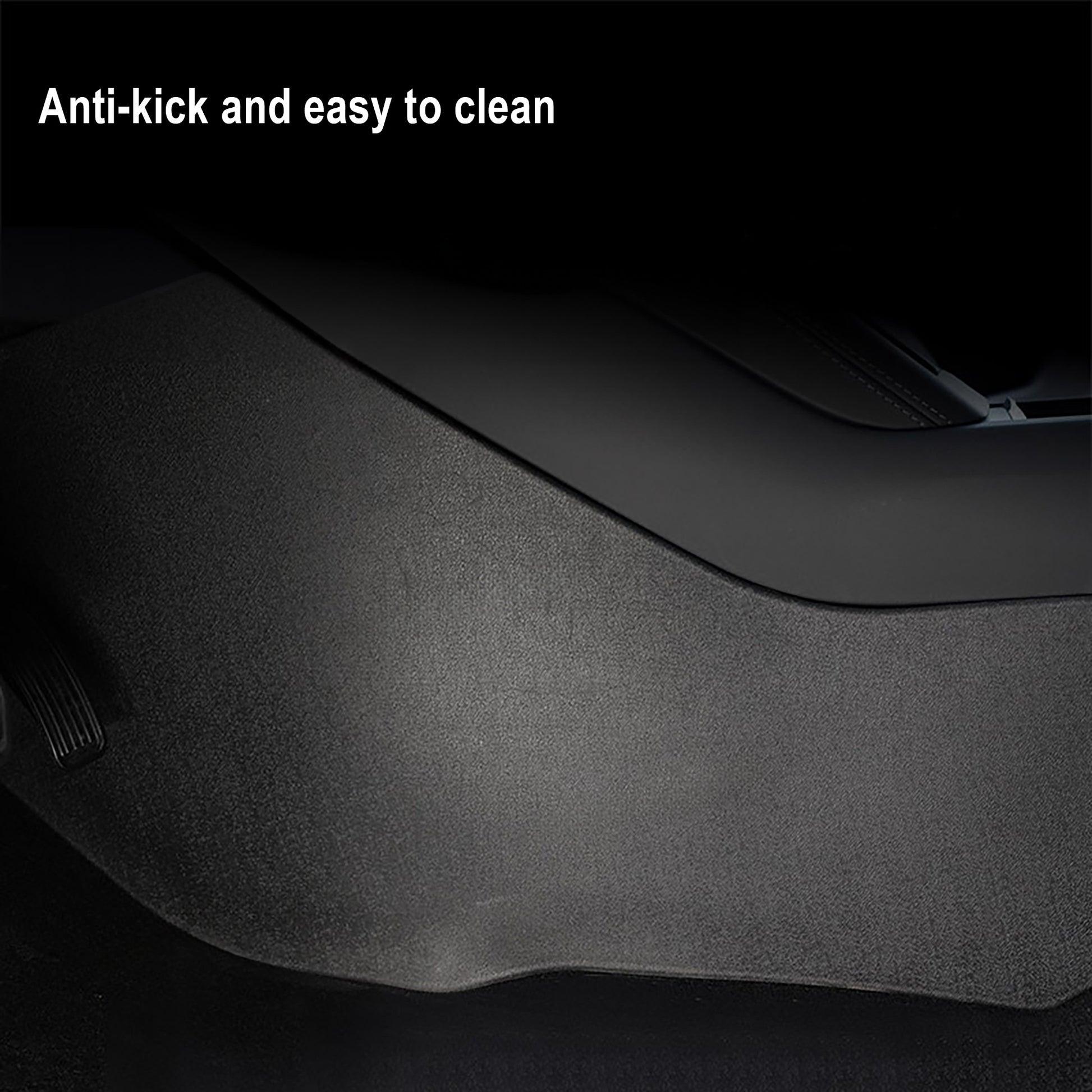 Model 3 Highland 2024 Center Console Side Anti-Kick Mats Dust Resistant Protector Cover for Tesla - Evooor
