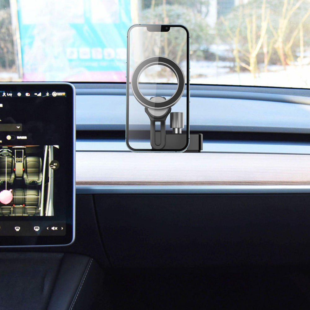 Model 3/Y Magsafe Phone Holder Upgraded Dashboard Magnetic Phone Holder For Tesla - Evooor
