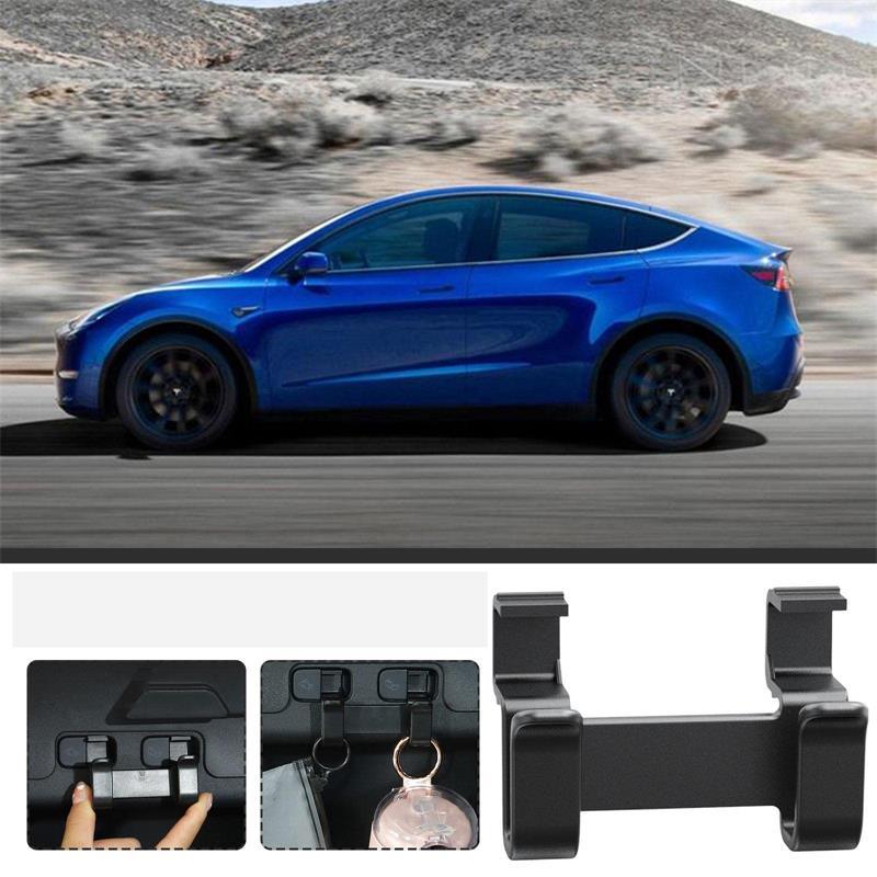 Model Y Rear Trunk Hook Storage for Luggage Bag Umbrella Hanger Hooks(2PCS) For Tesla - Evooor