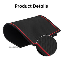 Tapis de kit de doublure de console centrale et de porte-gobelet model 3 pour Tesla (2017-2020)