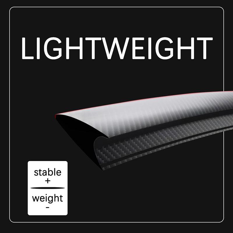 Model Y Real Carbon Fiber Spoiler Wing Red Color for Tesla - Evooor